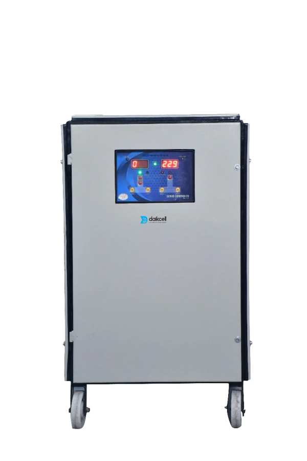 daikcell 15 KVA COPPER 170V-270V Single Phase Air Cooled Servo Voltage Corrector 100% Copper 2 Year Repiar Warranty (Customize Size Available As per your requirement*)