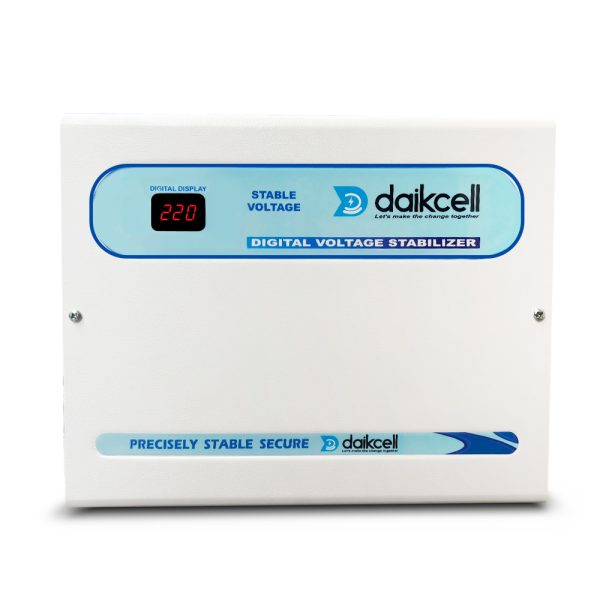 4 KVA 90V-300V Digital Voltage Stabilizer for All Inverter and Non-Inverter AC along with Digital Display & Intelligent Time Delay System Upto 1.5,Ton AC  - 3200W