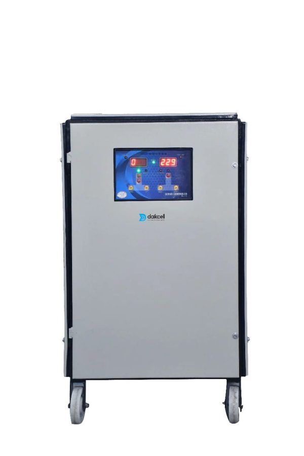 daikcell 10 KVA 170V-270V Single Phase Air Cooled Servo Voltage Corrector 100% Copper 2 Year Repair Warranty (Customize Size Available As per your requirement*)