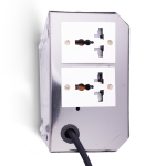 daikcell 500 watt 220v to 110v digital stepdown transformer voltage converter for US appliances in India - 5 Year Replacement Warranty - DSR034 - Silver