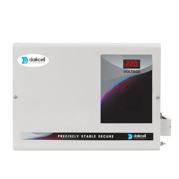 daikcell 5KVA 110V-300V Automatic Voltage Stabilizer for Electric Vehicle Charger Power Supply for All 3/4 EV Wheeler - 4000W - 20 Amps - 5 Year Warranty - DSR042