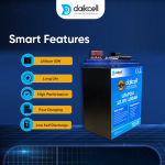 daikcell Chargon 12V Lithium ion Inverter Battery for Home | Solar Compatible | 1280 Wh with 15 Year Life | More Backup Than 160Ah+ Acid Battery | Works with Any Normal Inverter | 1+4 Years Warranty