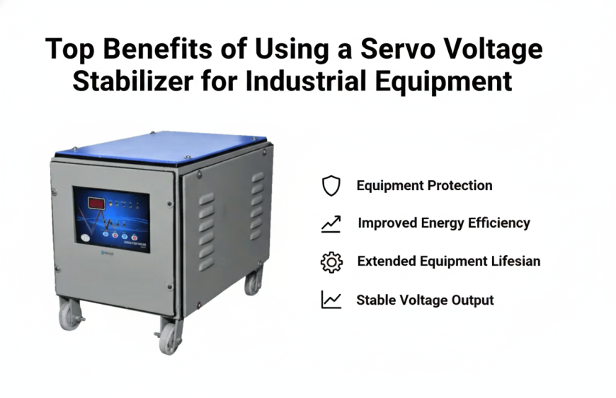 Benefits of Using a Servo Voltage Stabilizer for Industrial Equipment