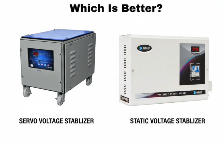 Servo Voltage Stabilizer vs Static Stabilizer