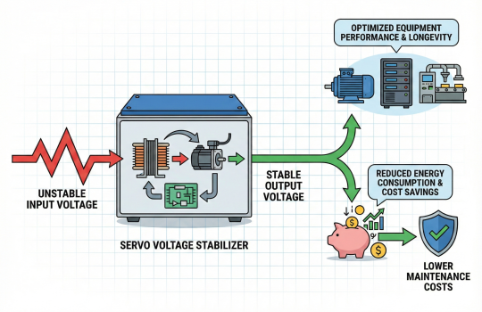 Energy Efficiency and Cost Savings with Servo Voltage Stabilizers