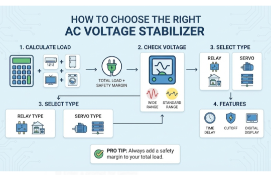 voltage stabiizer for home