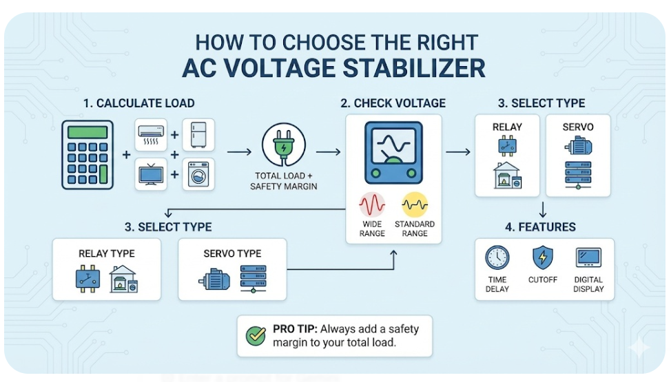 voltage stabiizer for home