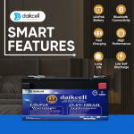 Chargon 25.6V Lithium-ion Inverter Battery for Home, Solar Compatible, 2560 Wh with 15 Year Life, More Backup Than 2×180Ah+ Acid Battery, Works with Any Normal Inverter