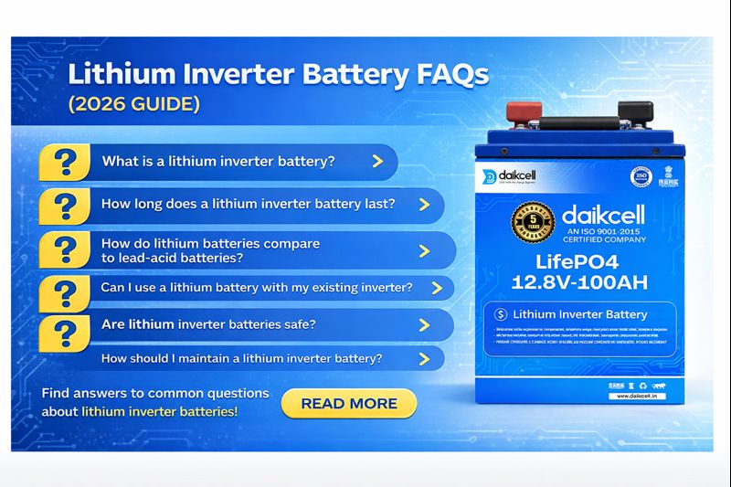 Lithium Inverter Battery FAQs