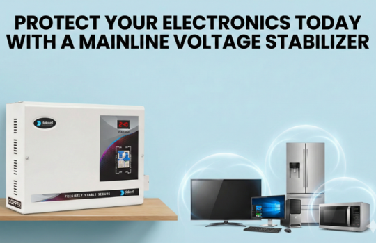 Protect Your Electronics Today with a Mainline Voltage Stabilizer
